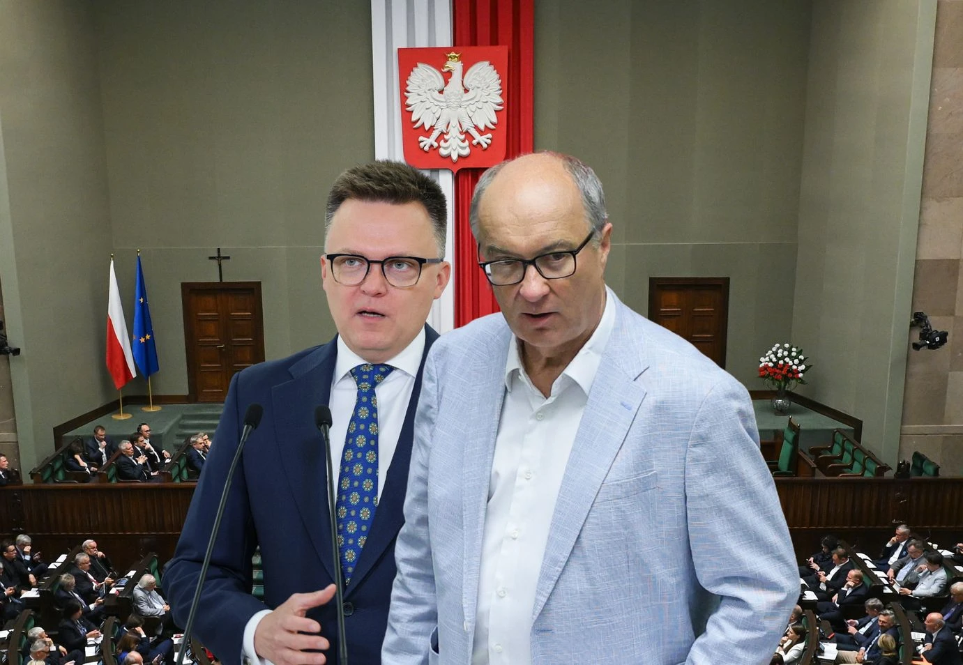 Hołownia stawia ultimatum. Lewica odpowiada