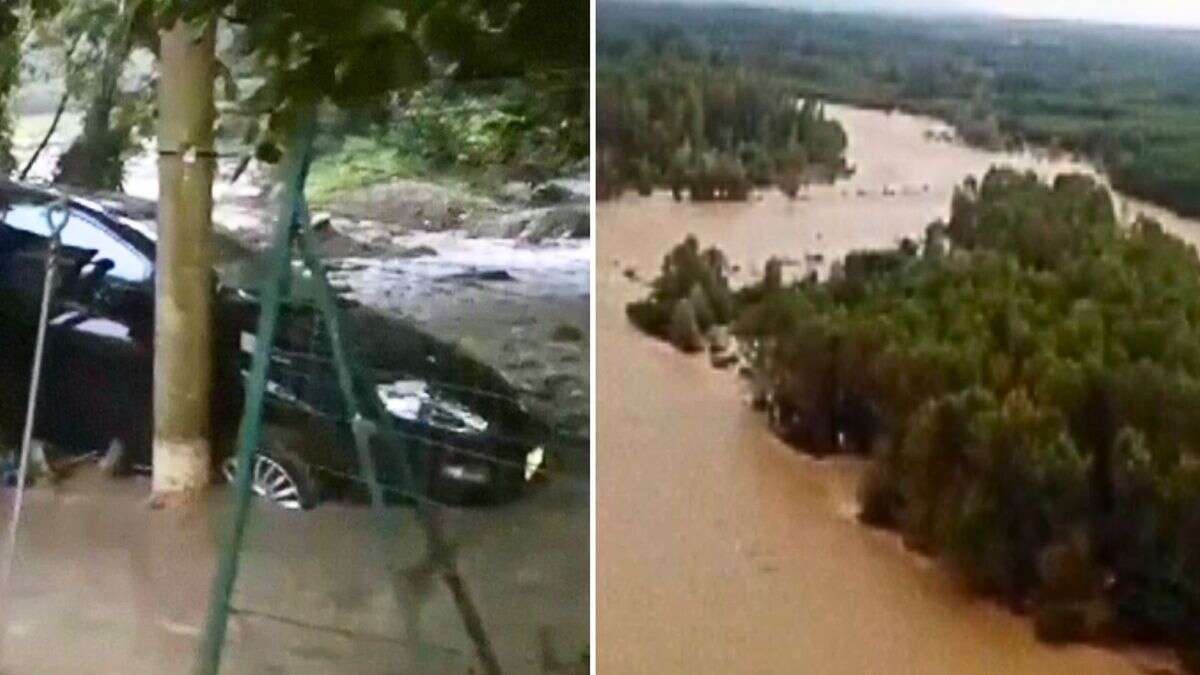 Potężne ulewy we Włoszech. Dramatyczna sytuacja pod Turynem