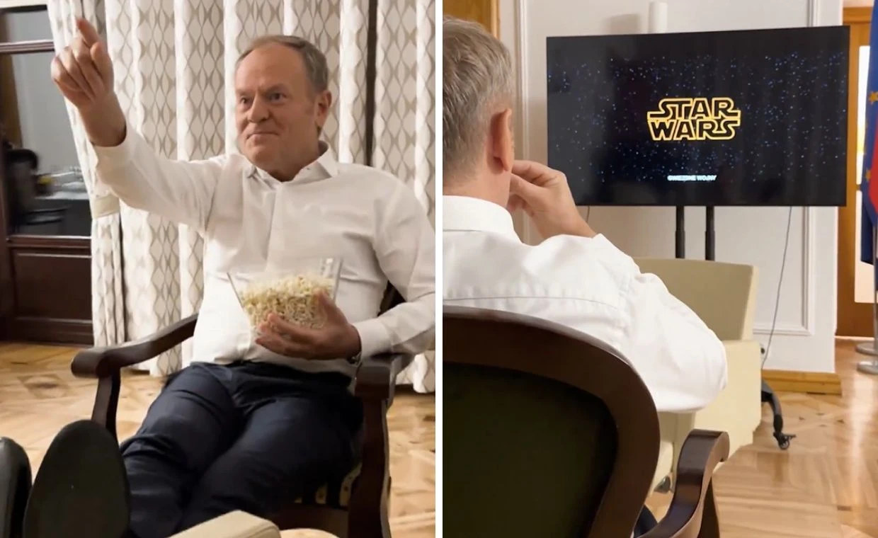 Tusk opublikował nietypowe nagranie. 