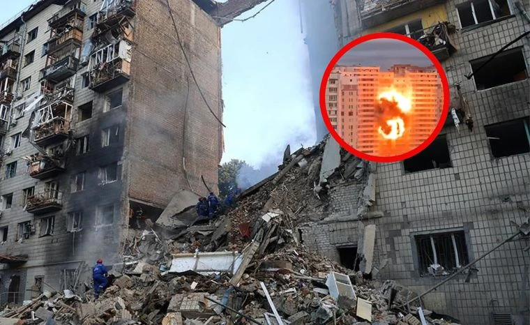Nocny atak na Kijów. Tragiczny bilans, nie żyje kilkanaście osób