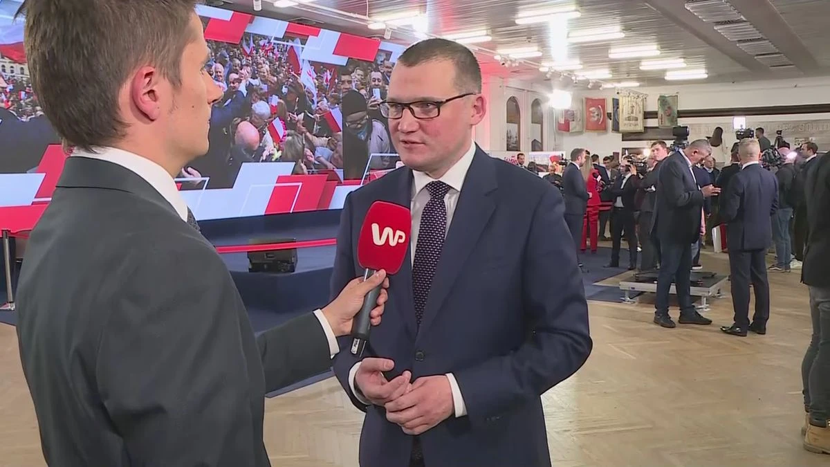 Emocje po pierwszej turze. Szef sztabu Nawrockiego zapowiada