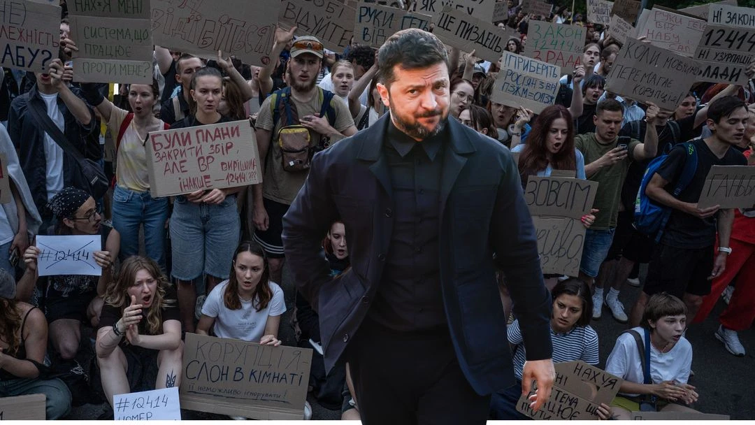 W Ukrainie kończy się pewna epoka. Zełenski naruszając symbol, zrobił 