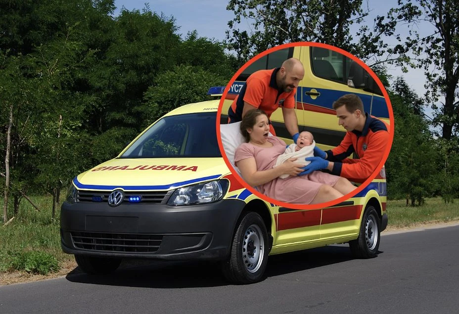 Poród na poboczu drogi. Niezwykłe narodziny w Kostrzynie nad Odrą