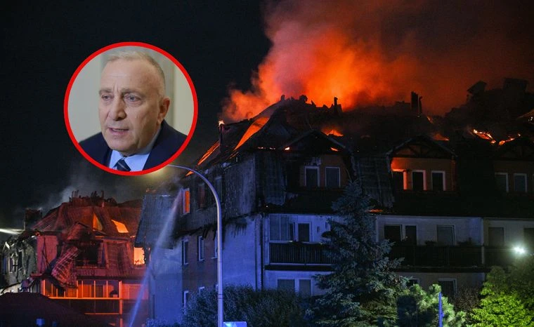Pożar w Ząbkach nie był przypadkowy? 