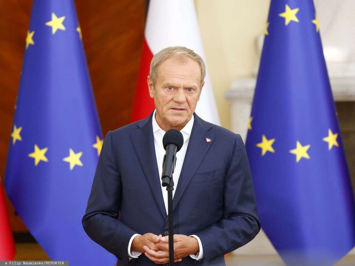 Rosyjski obiekt nad Polską. Tusk: była intencja zestrzelenia