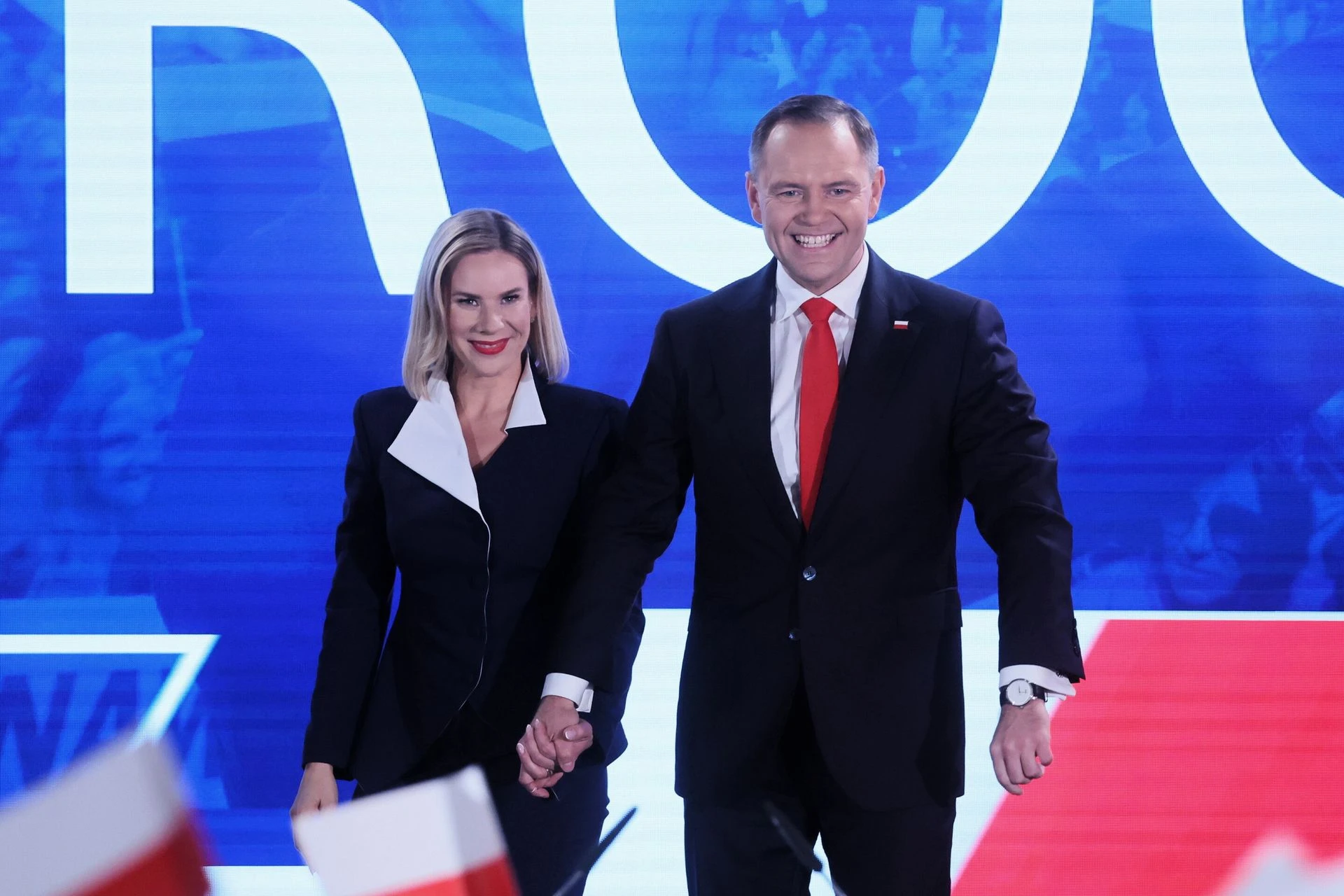 Żona Nawrockiego zabrała głos. 