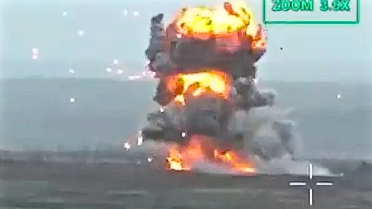 Potężna eksplozja. Rosjanie wpadli w pułapkę