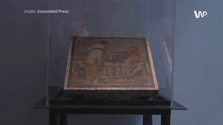 Zrabowana przez nazistów mozaika, wraca do Pompejów