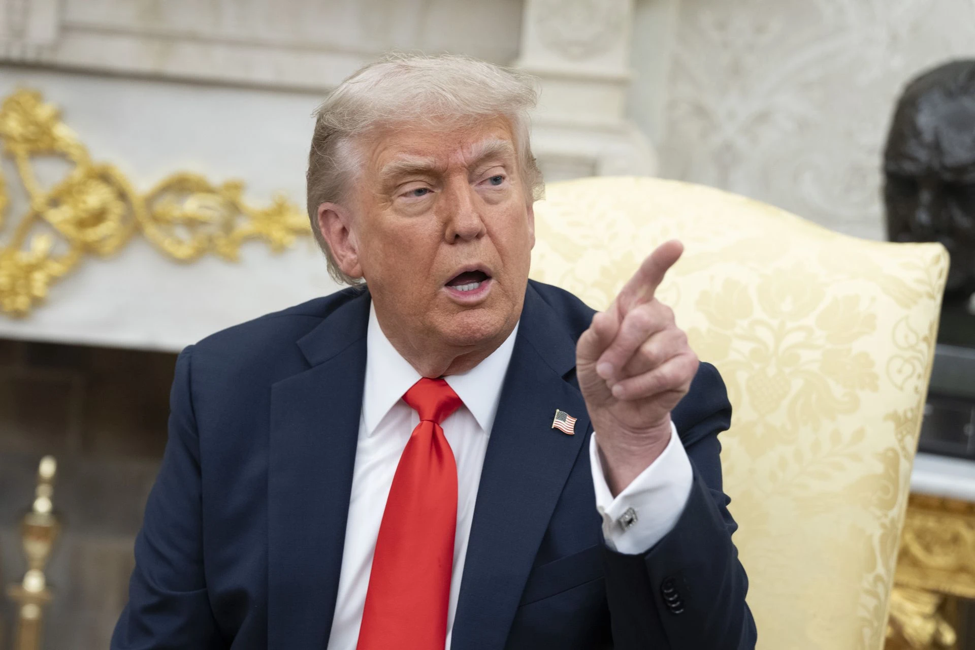 Trump grozi sankcjami. 