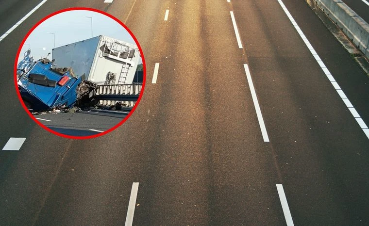 Zderzenie TIR-ów na A4. Utrudnienia w ruchu w Małopolsce