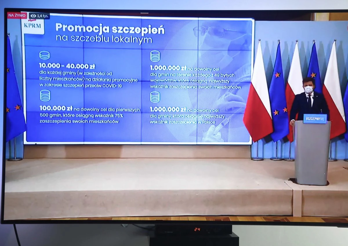 Loteria dla zaszczepionych. Do wygrania auta hybrydowe i miliony złotych