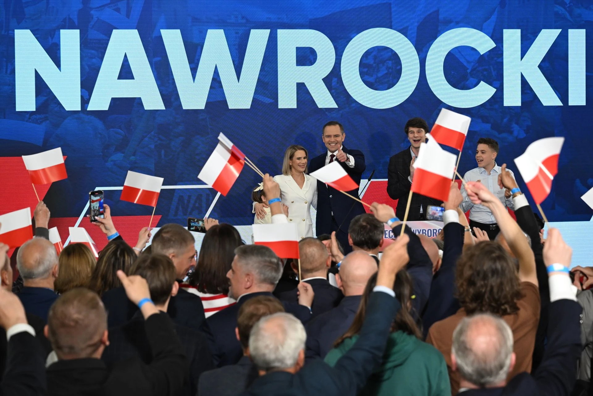 Polonia w USA poparła Nawrockiego. 