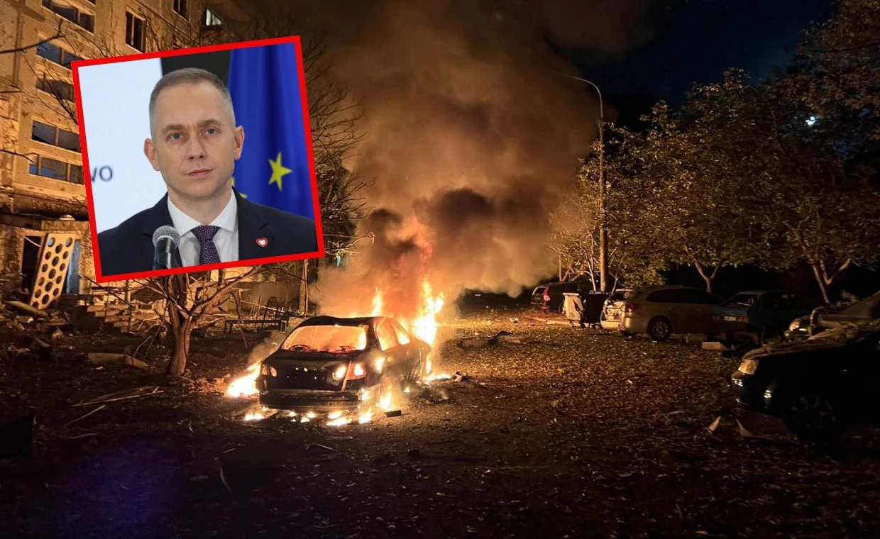 Lwów pod ostrzałem Rosji. Wiceszef MON zabrał głos