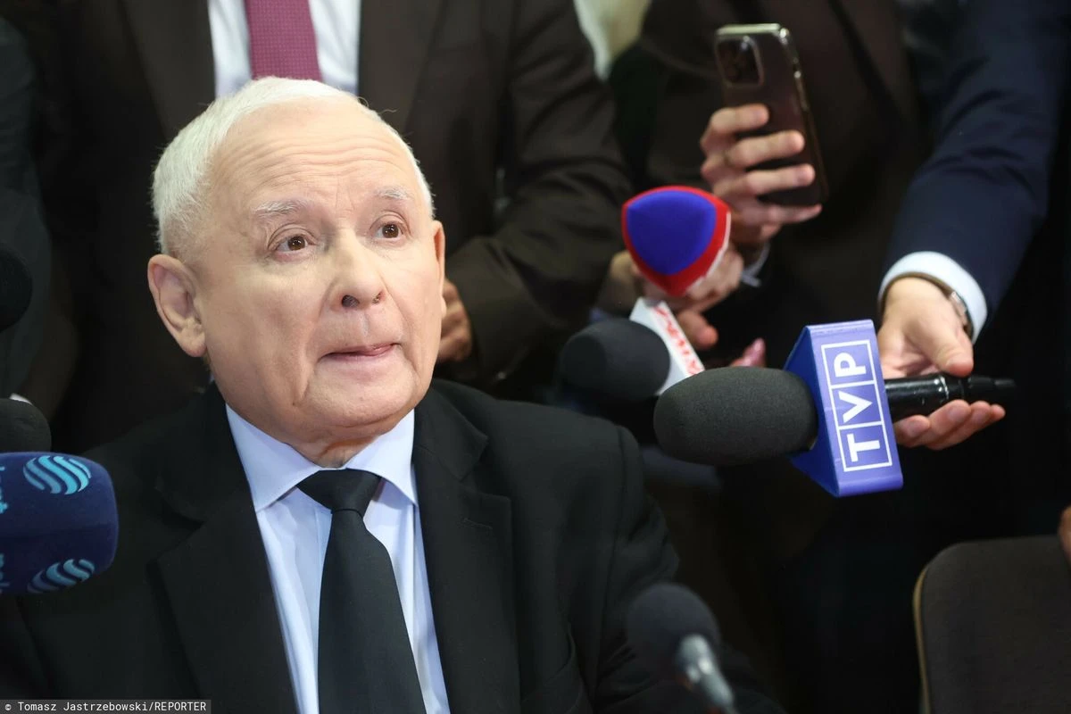 Kaczyński zabrał głos. 