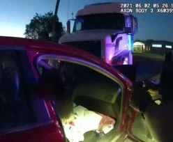 Uderzyła w ciężarówkę. Policjant nie mógł uwierzyć: 