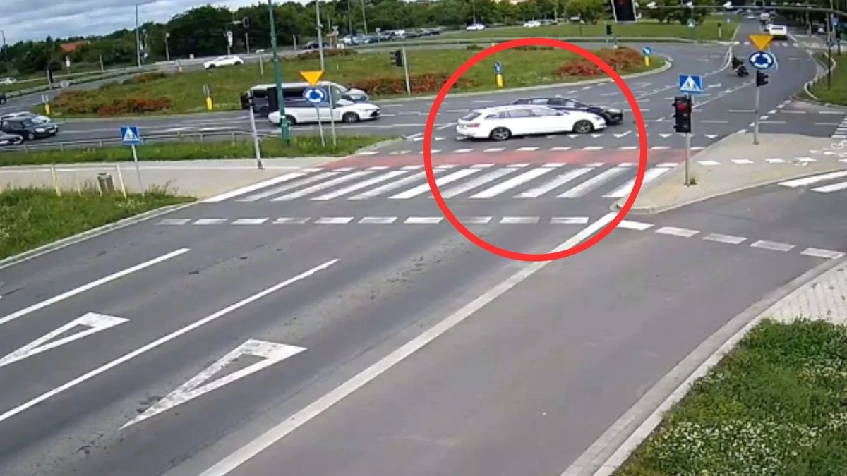 Wjechał na czerwonym. Poszkodowany miał zakaz sądowy