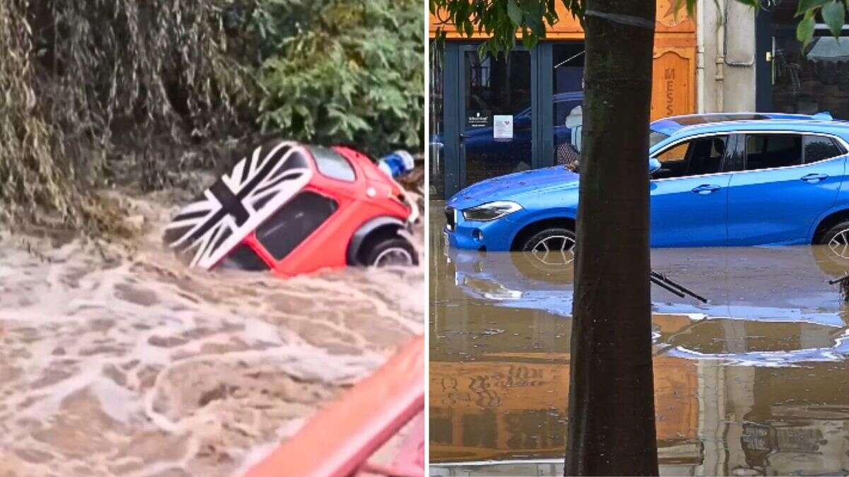 Ulewy na południu Francji. Wsie i miasta zalane