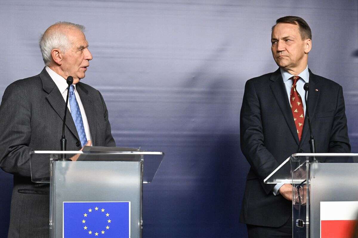 Josep Borrell i Radosław Sikorski apelują o dalsze wsparcie dla Ukrainy