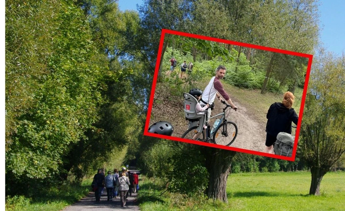 Malownicze miejsce tuż obok Warszawy. Parkingi są pełne turystów