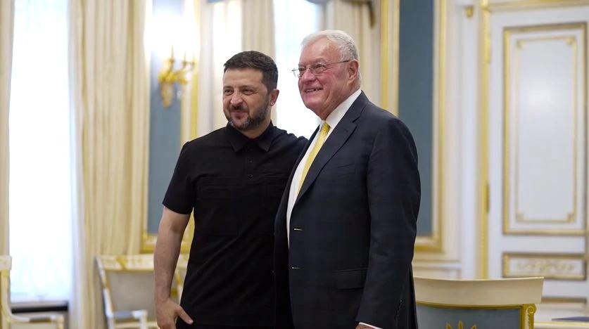 Wysłannik Trumpa w Kijowie. 