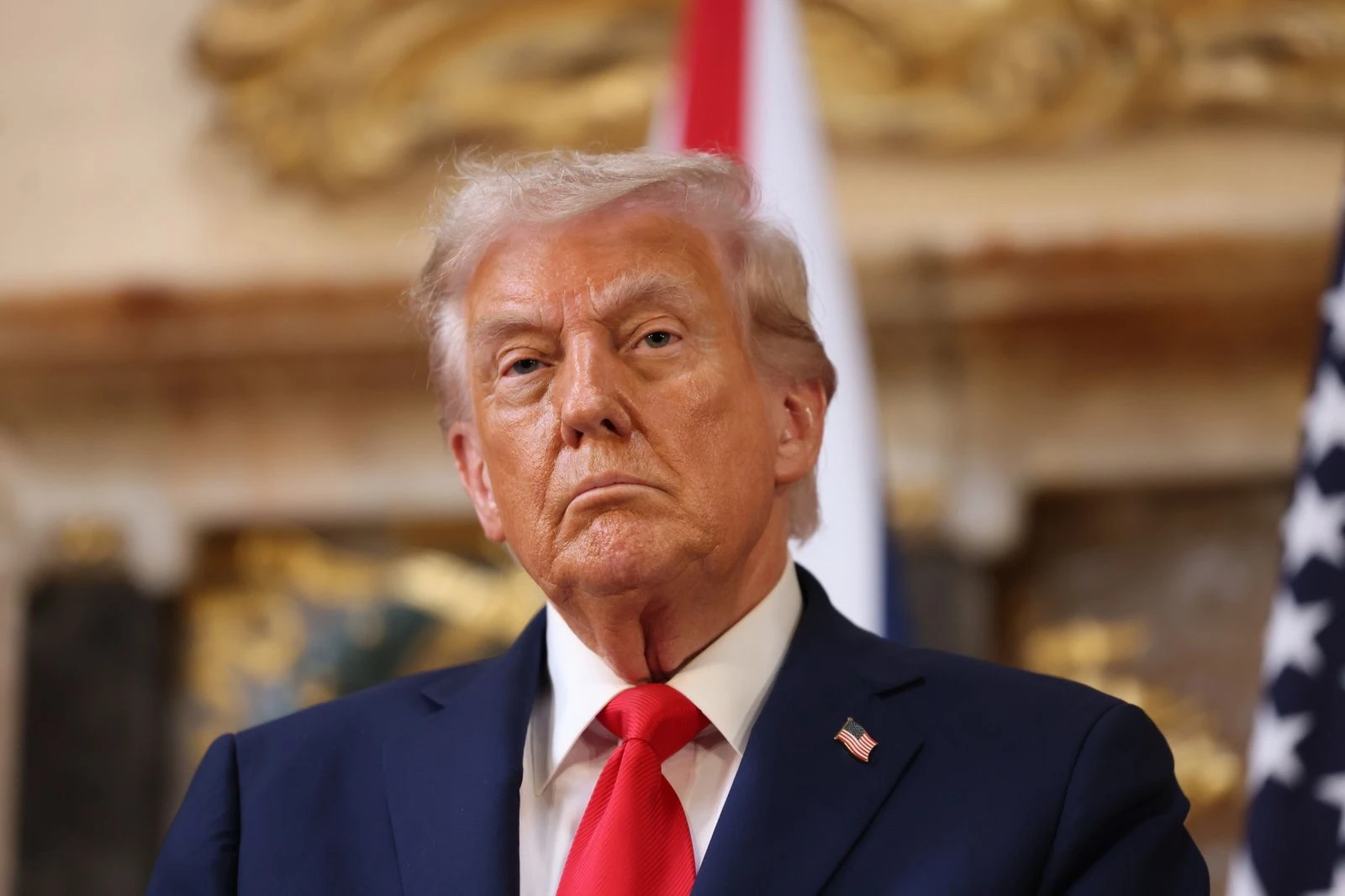 Trump o dronach nad Polską. 