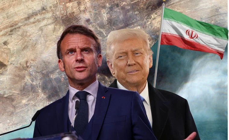 Macron uderza w Trumpa. 