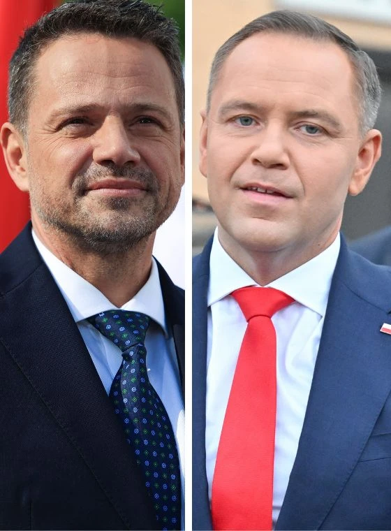 Tu był niemal remis, a decydują wyborcy Mentzena i Brauna. 