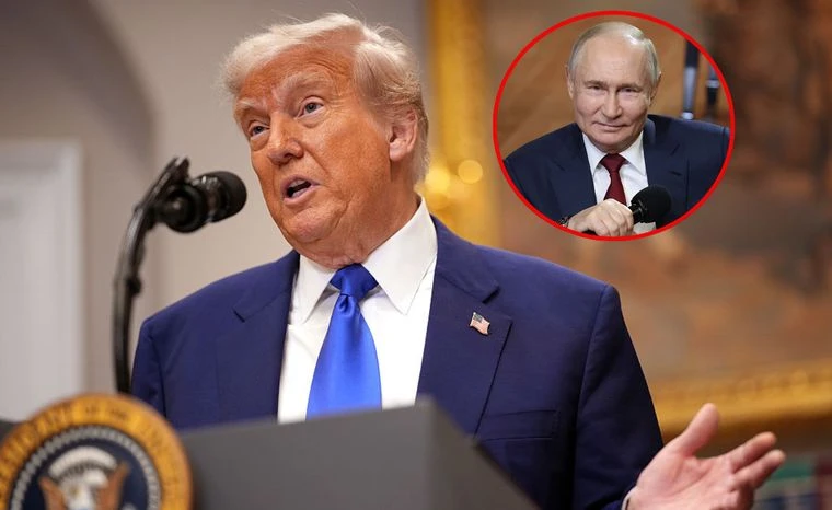 Rosja nadal atakuje Ukrainę. Trump: cóż, jest w stanie wojny