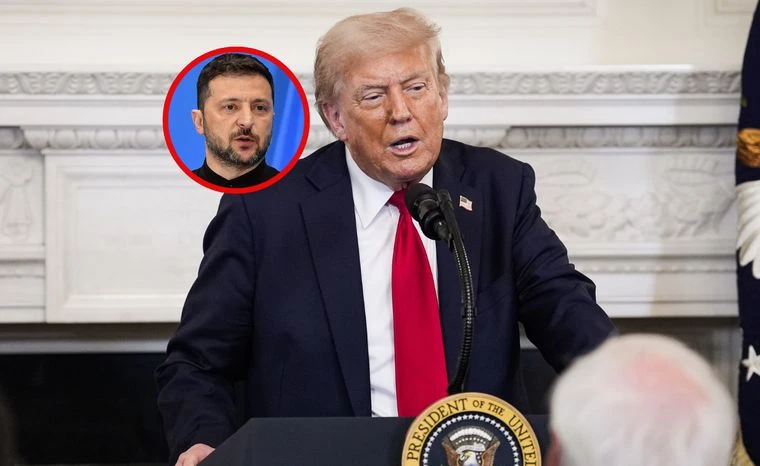 Zełenski zadowolony po rozmowie z Trumpem. 
