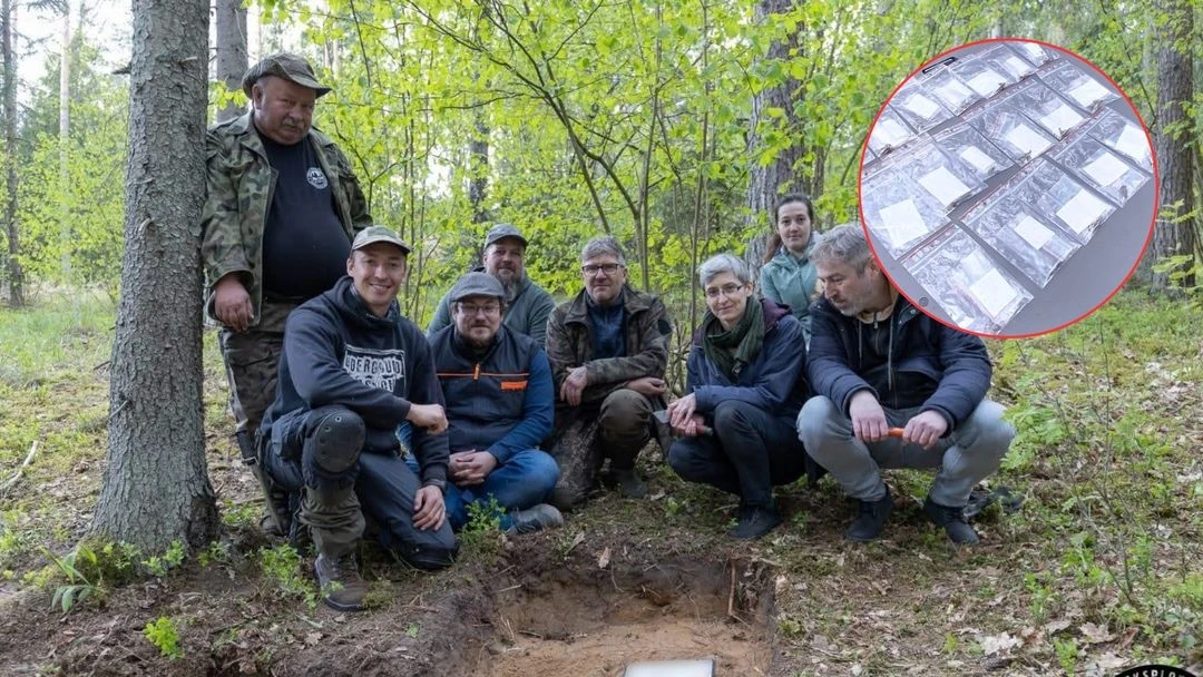 Niesamowite odkrycie w Puszczy Knyszyńskiej. Skarb z XVII wieku