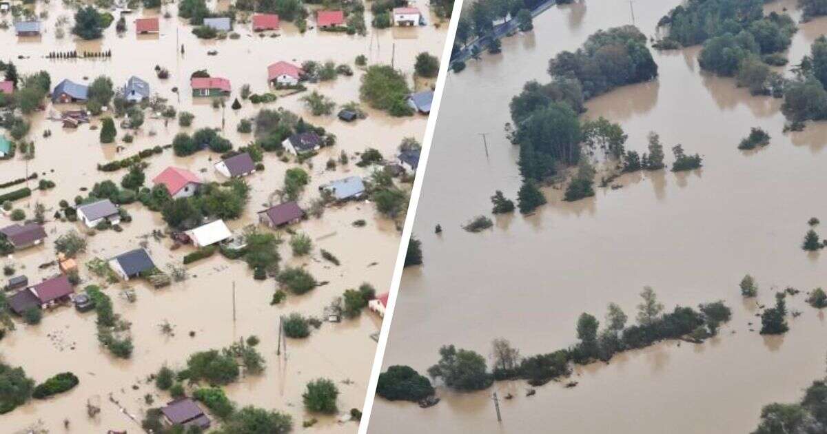 Tego nie pokazał jeszcze nikt. Zdjęcia obrazują skalę powodzi