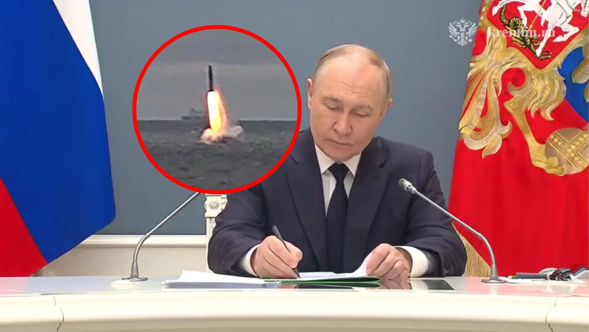 Test atomowej triady Rosji. Komunikat Kremla