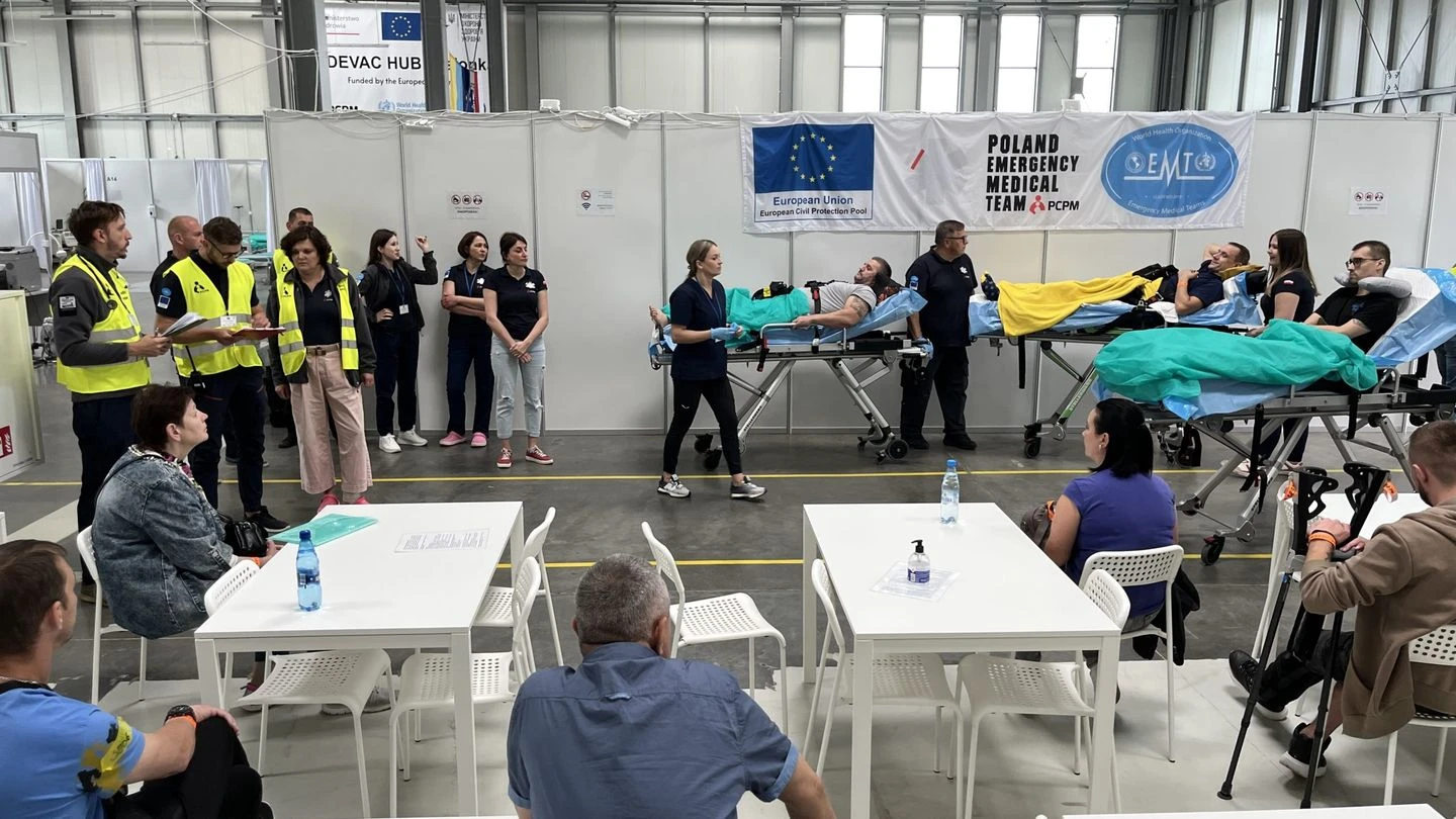 MEDEVAC HUB Jasionka. Cichy front pomocy tuż obok wojny