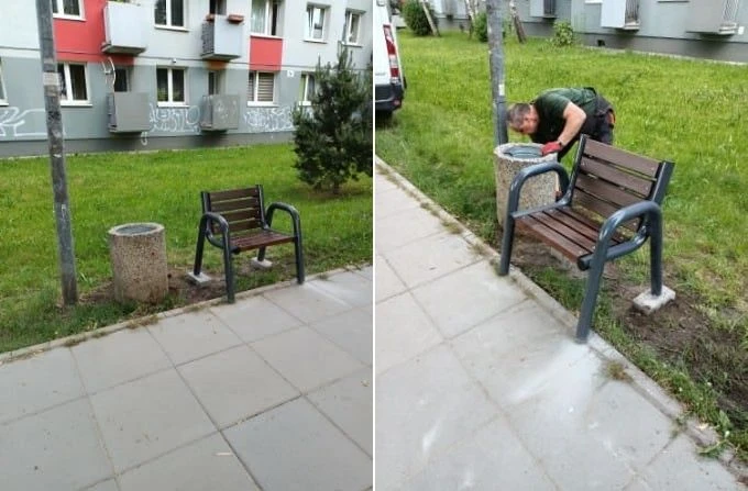 Ławeczki dla singli w Częstochowie hitem internetu. Komentarze mówią wszytko