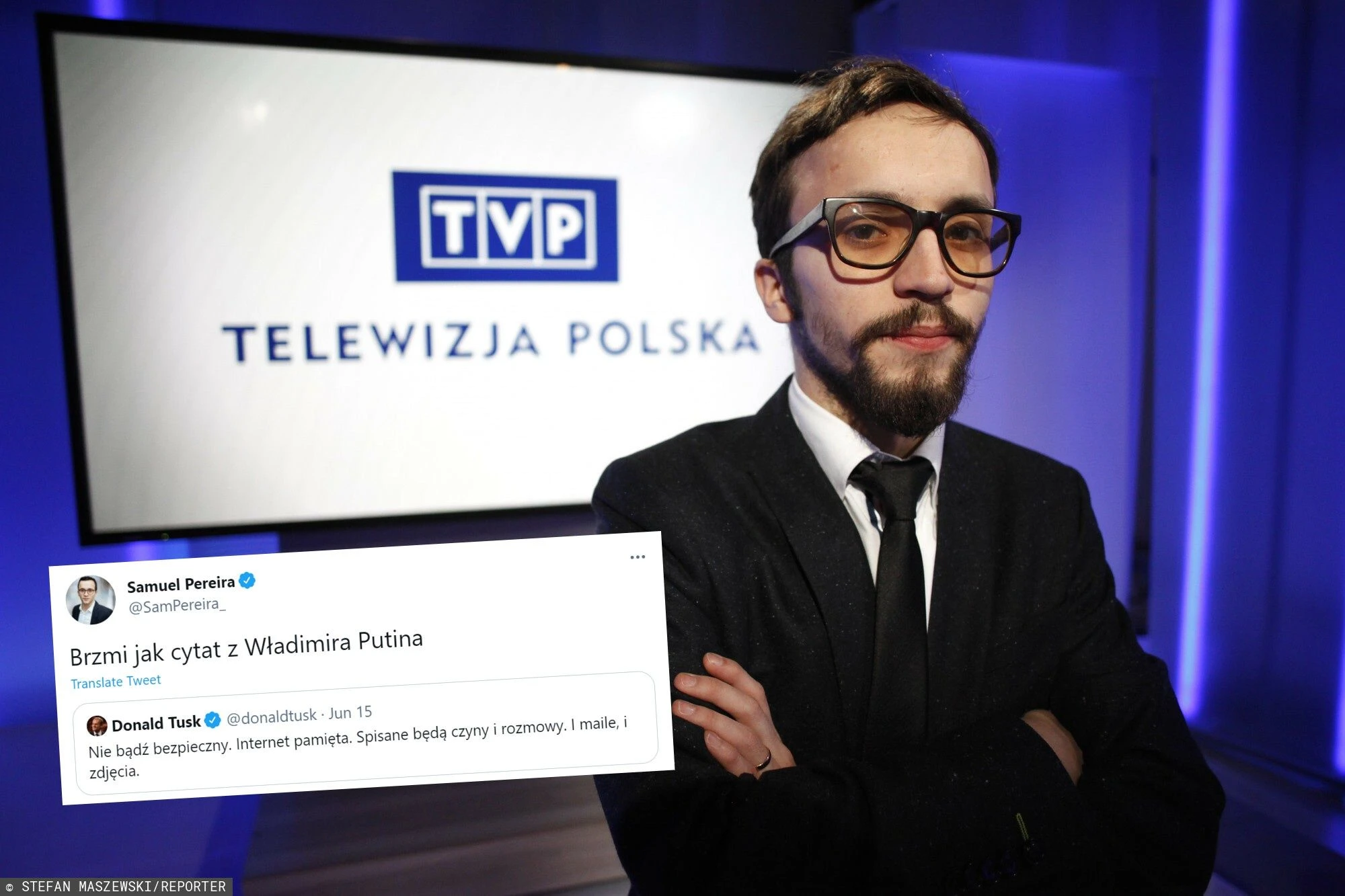 Pereira chciał dopiec Tuskowi. Zaliczył wpadkę