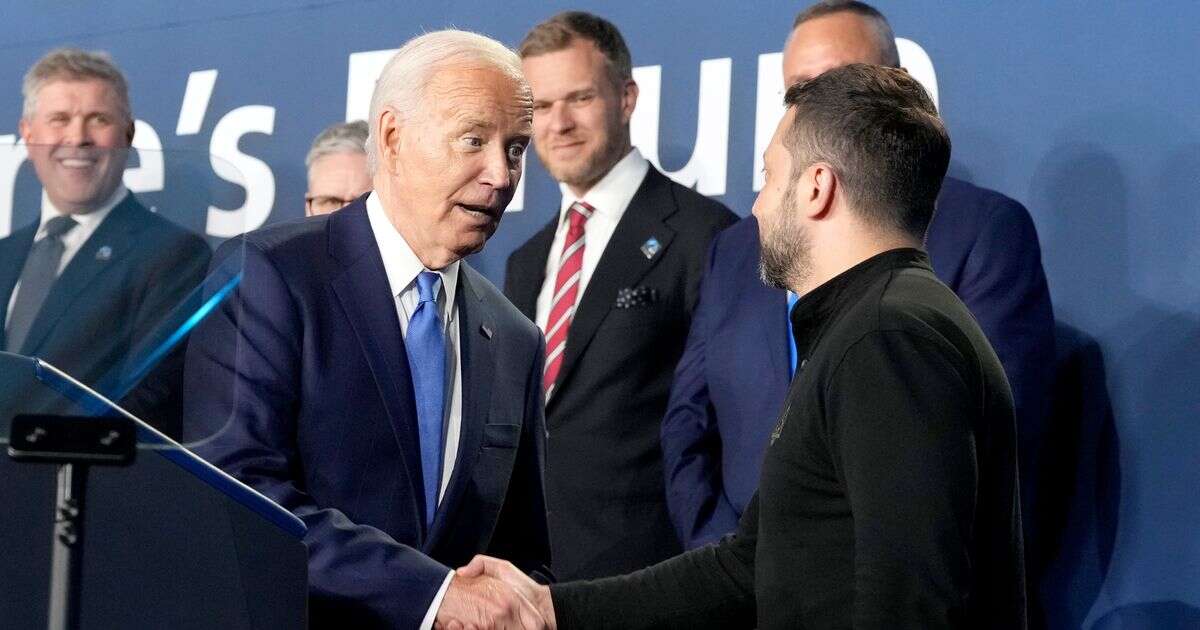 Biden zniósł zakaz. Media: specjaliści pojadą do Ukrainy