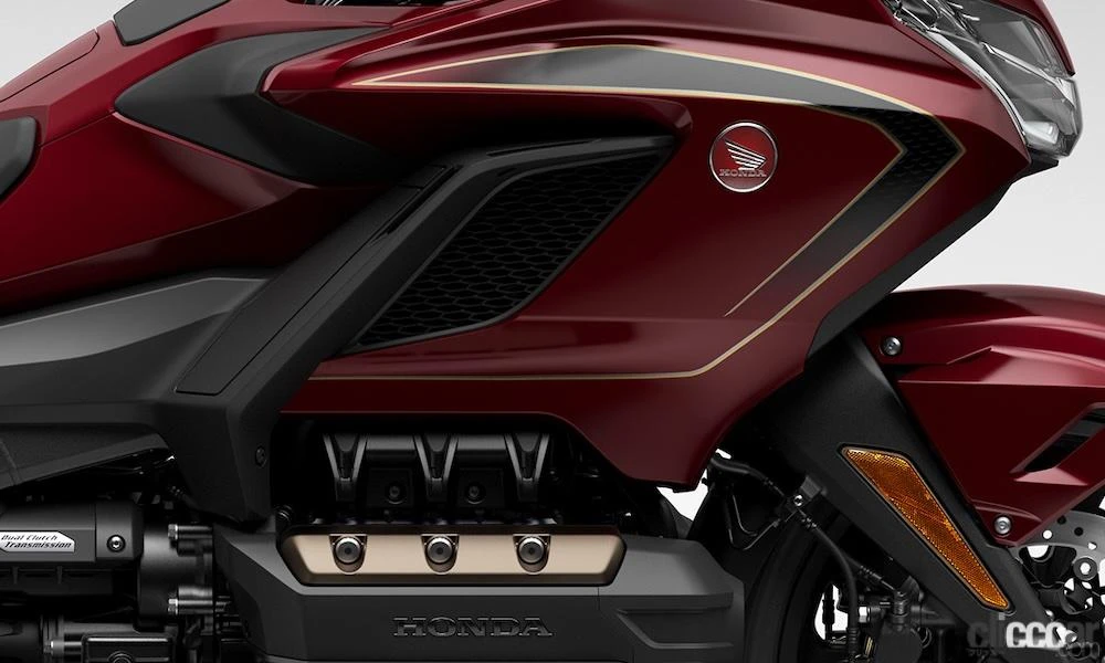 水平対抗6気筒の圧倒的な存在感！ ホンダのフラッグシップ大型プレミアムツアラー「Gold Wing」シリーズのカラーバリエーションを一部変更し発売