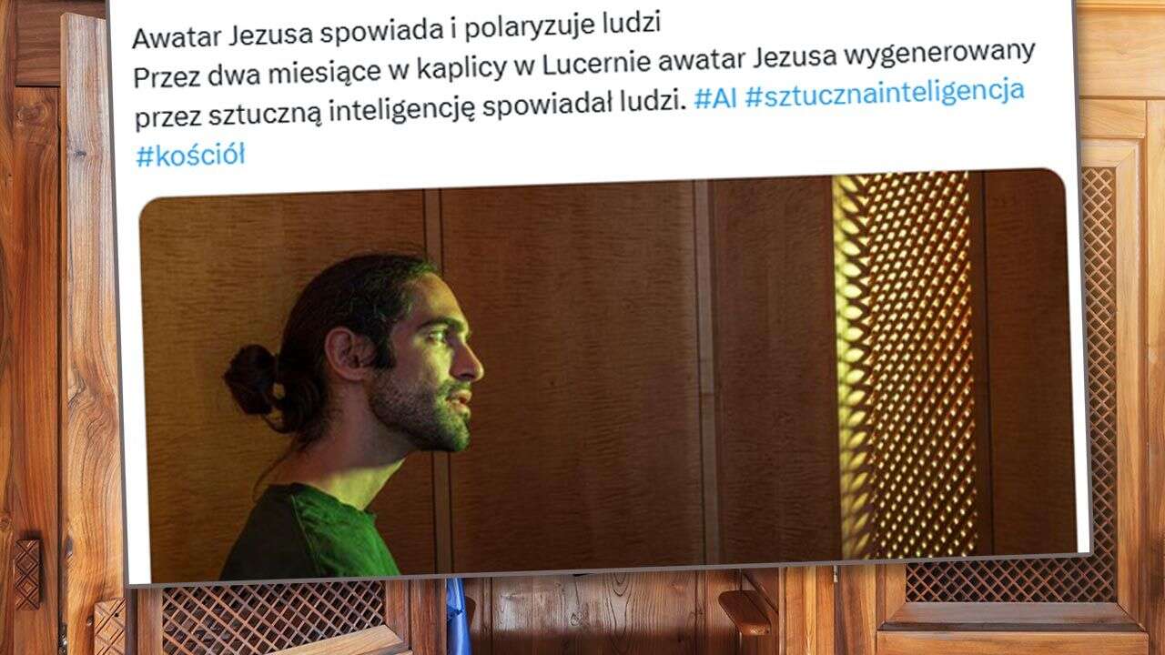 Awatar „AI-Jezus” zachwyca i oburza. Tygodniami spowiadał w konfesjonale