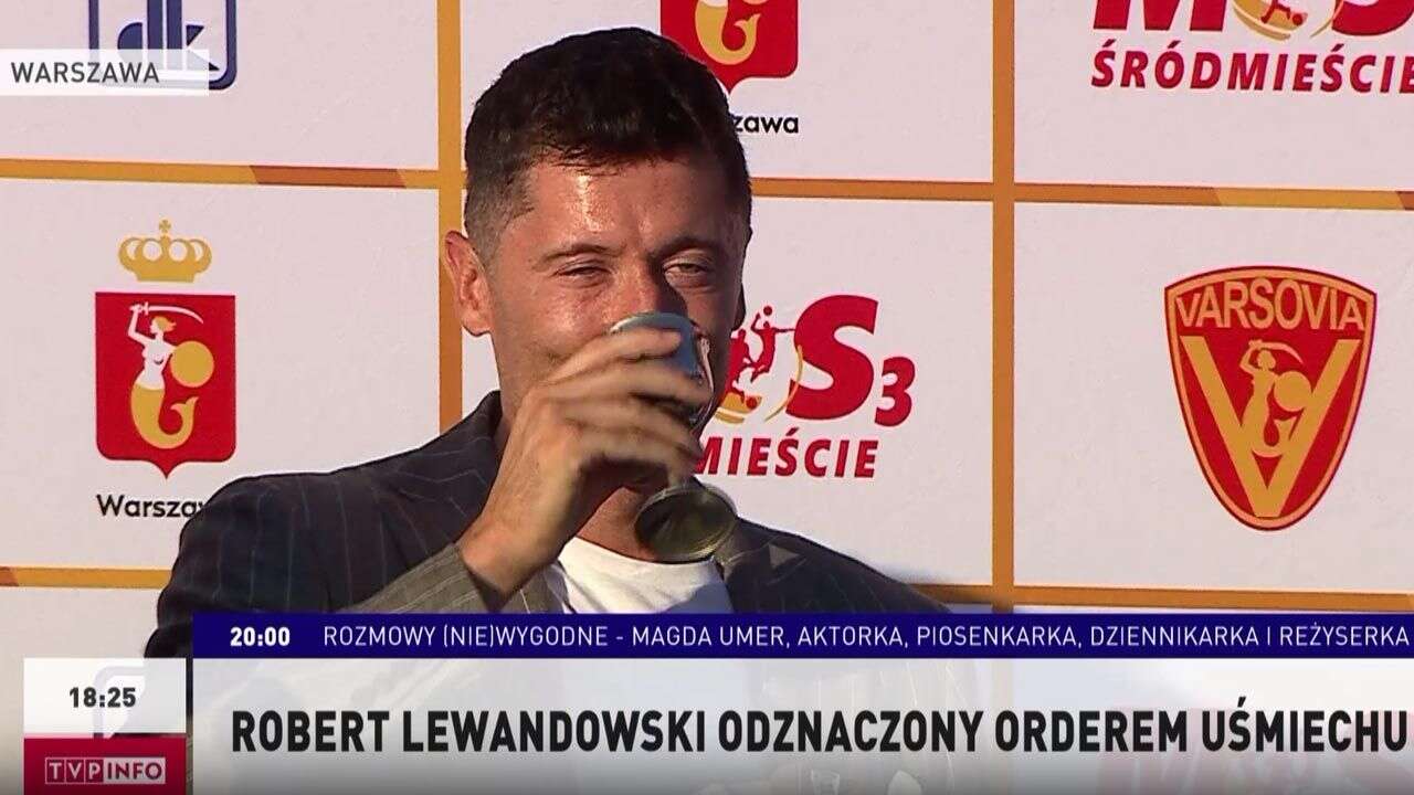 Lewandowski odznaczony orderem. „Jestem szczęśliwy i dumny”