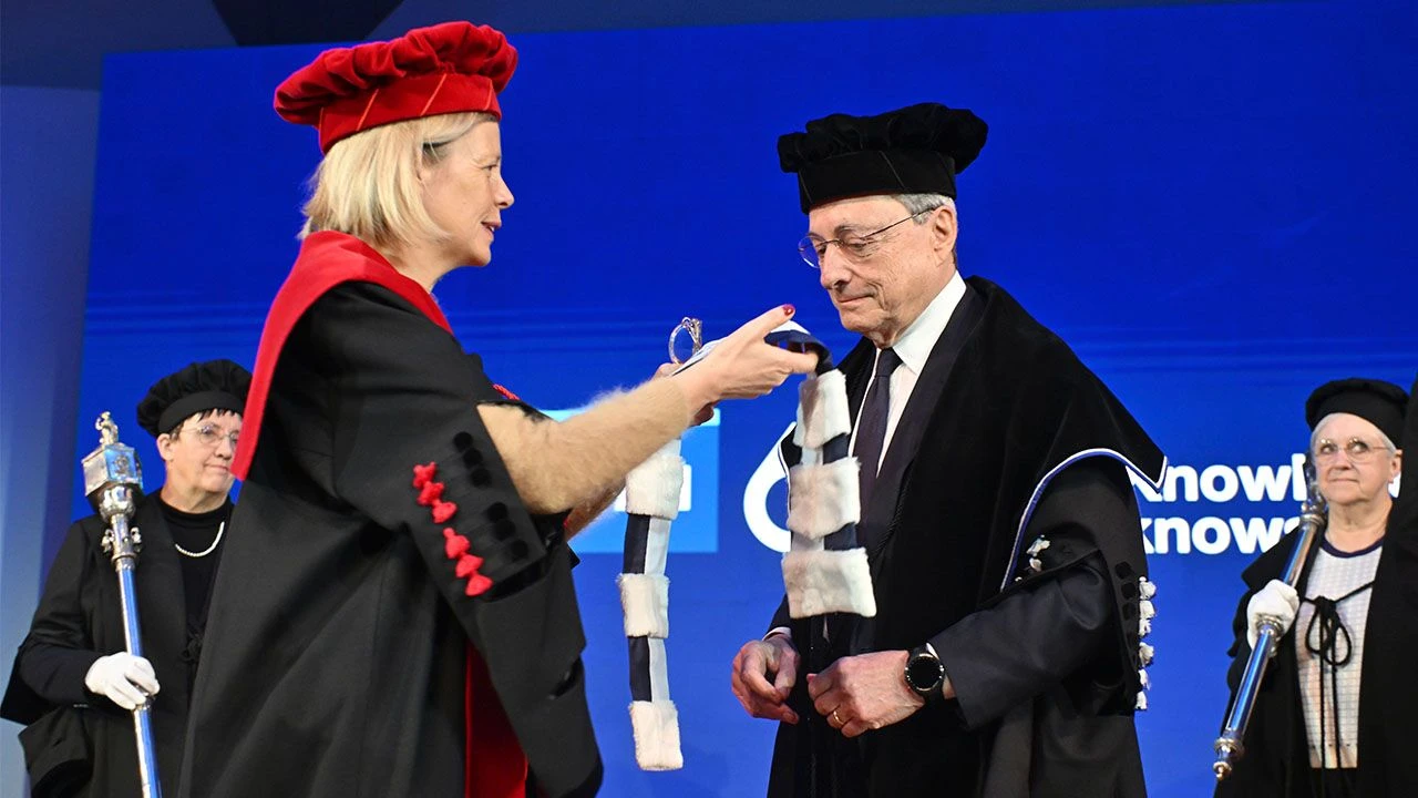 „Super Mario” nagrodzony. Draghi doceniony za ratowanie euro
