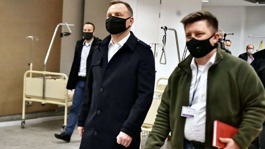 Andrzej Duda o bezpieczeństwie państwa po ataku hakerów. „Akcja pokazowa”