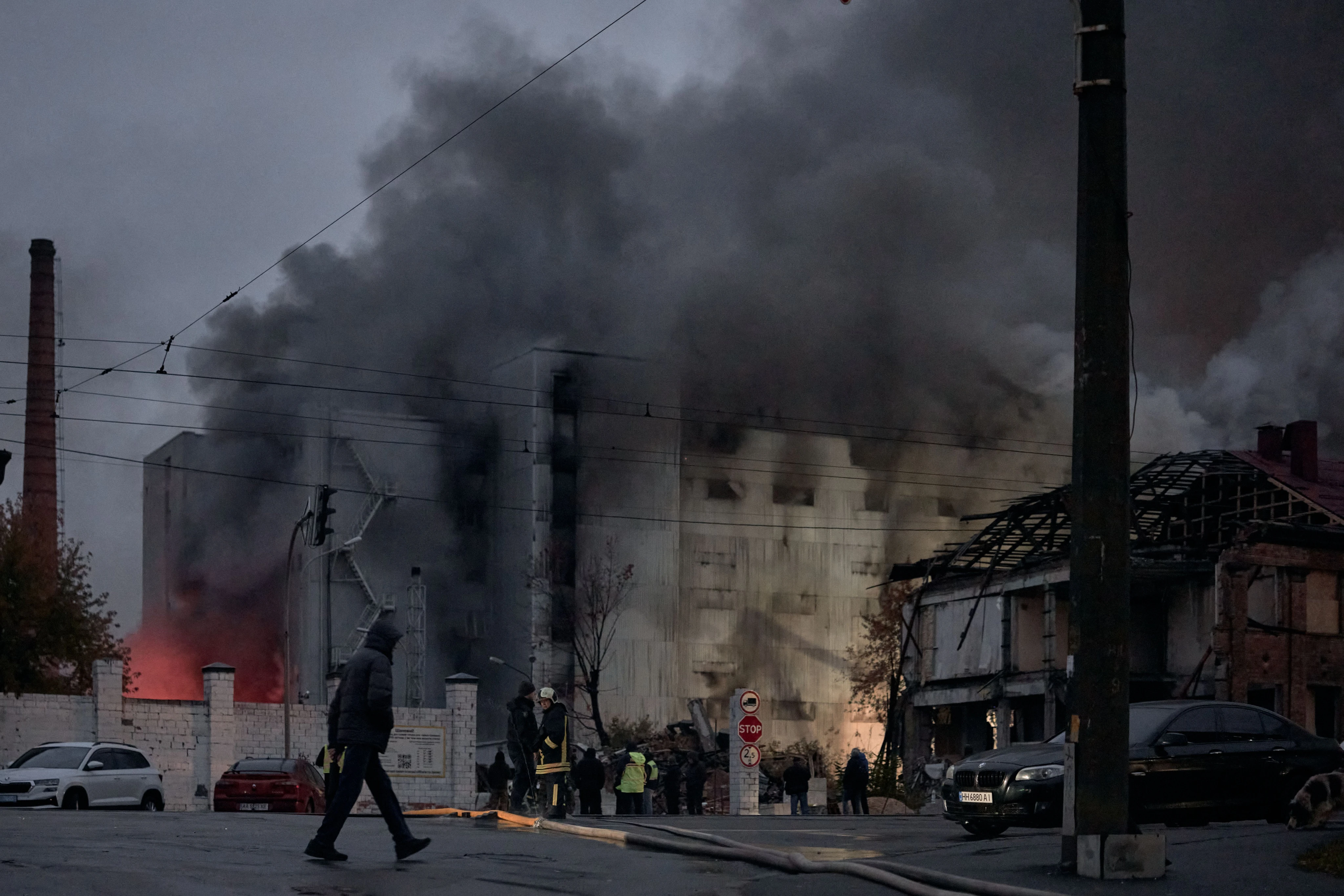Kijów znów celem ataków terrorystycznych Rosjan. Są zabici i ranni