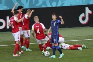 Denmark game at Euro 2020 suspended after player collapses