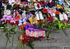 Canadian minister calls for papal apology after remains of 215 Indigenous children found