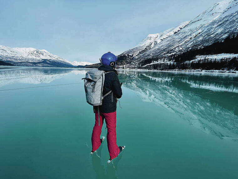 In Alaska, the rare thrill of ‘wild’ ice skating