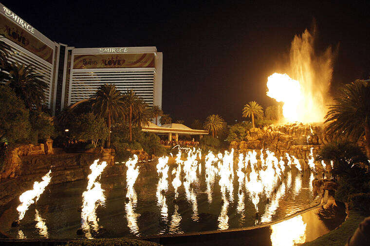 Las Vegas Advisor: Mirage volcano active but faces destruction