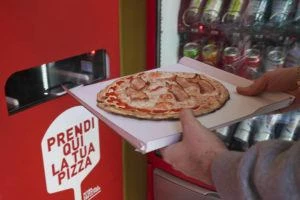 Rome gets its first pizza vending machine, but will Romans bite?