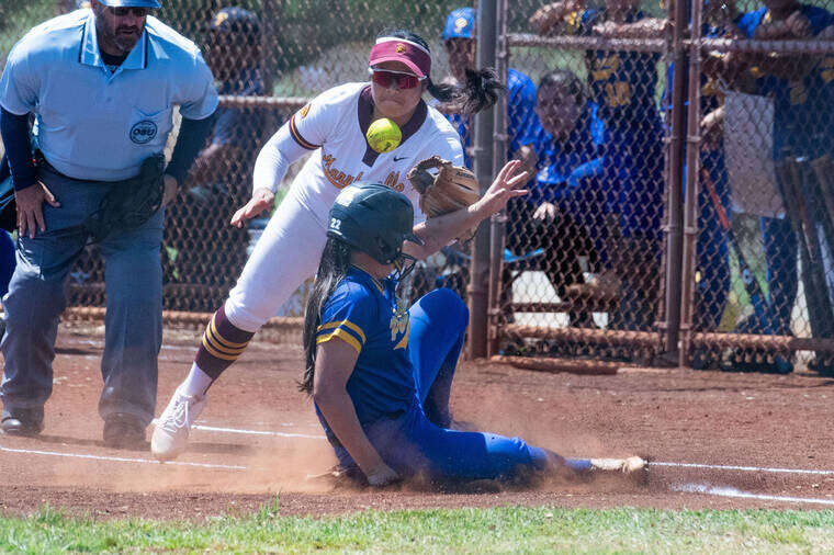 Maryknoll rallies to top Punahou, win pitching duel in 11