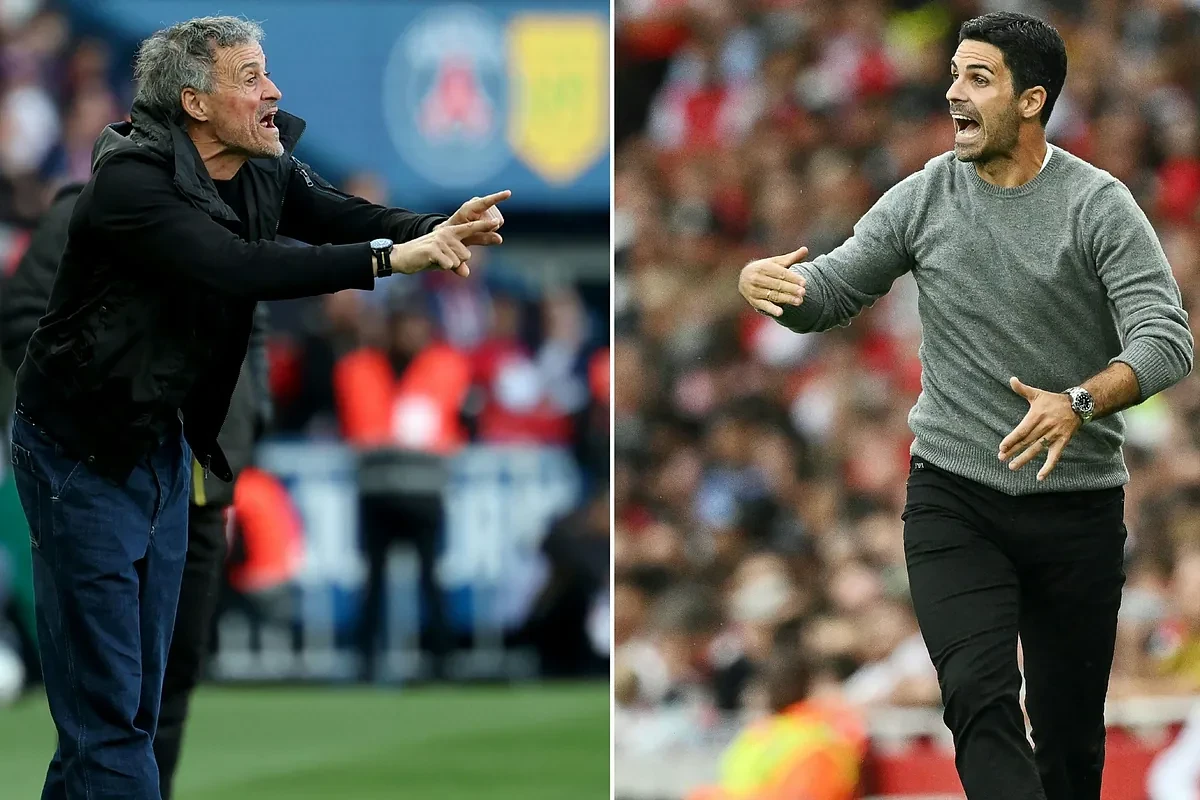 Luis Enrique y Arteta, la historia para PSG y Arsenal se escribe en Budapest: 