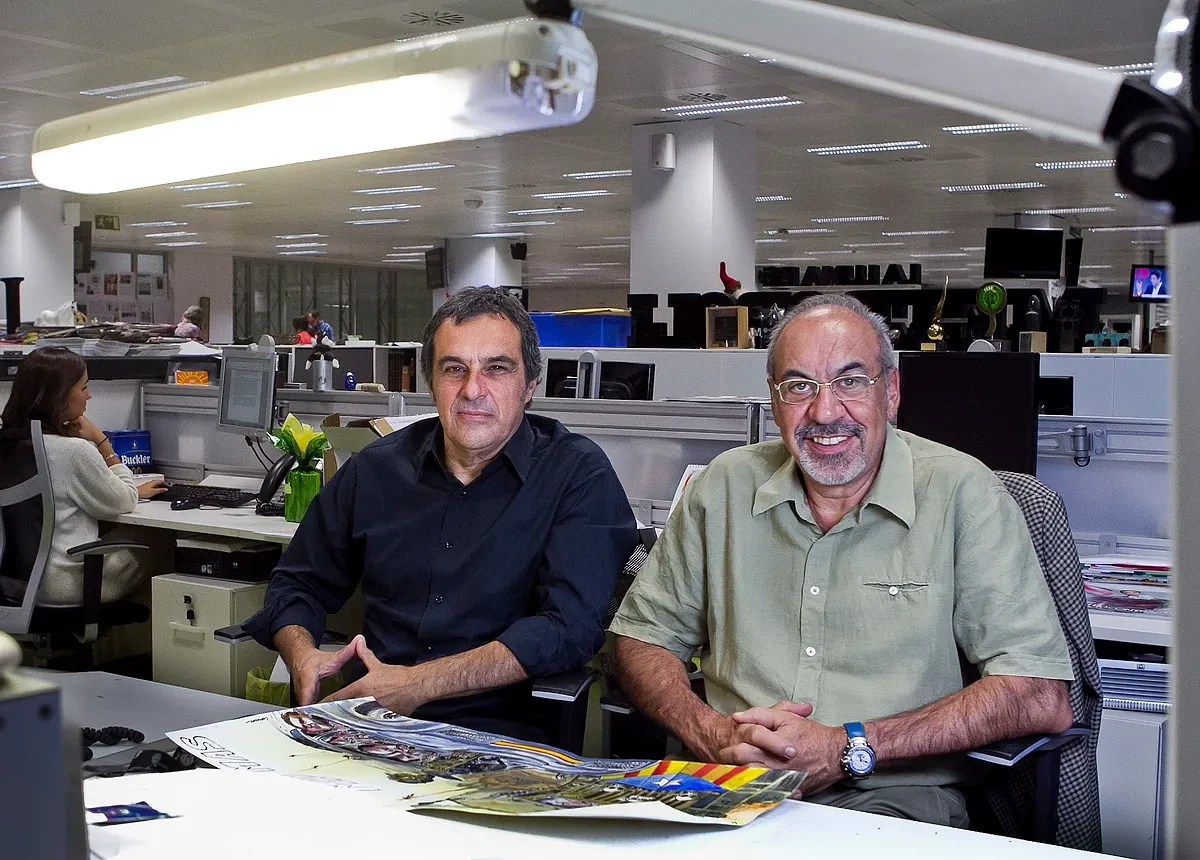 Gallego&Rey, ganadores del Premio Mingote: 